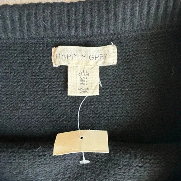 Happily Grey sweater skirt set black western cowgirl coastal cowgirl cozy fall - Picture 8 of 12